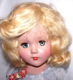Vintage R B Arranbee Blonde 17 Gorgeous Mohair Wig Nanette Nancy Lee
