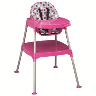 Evenflo Convertible High Chair   Pattern: Dottie Rose   New!