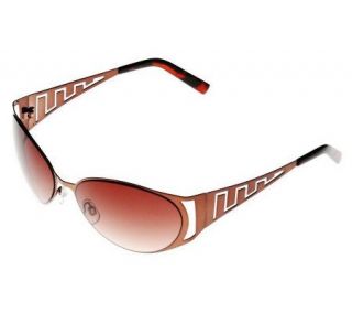 BluBlocker Greek Key Metal Frame Sunglasses —