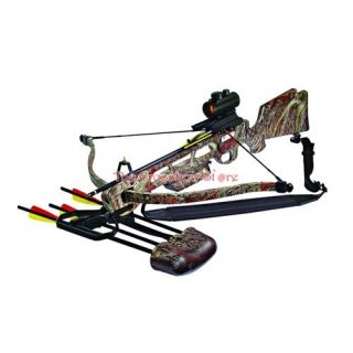 Inferno Fury II Recurve Crossbow Kit 175lb With Red Dot Scope   Full