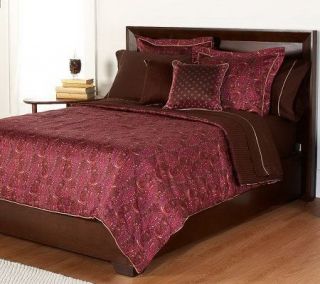 Liz Claiborne New York Paisley Reversible TW Comforter Set —