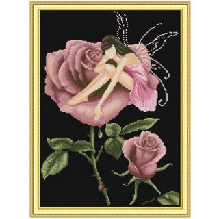 Counted Cross Stitch Kits Rose Fairy 43 57cm