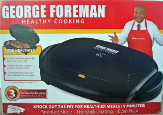 George Foreman Indoor Grill Healthy Cooking