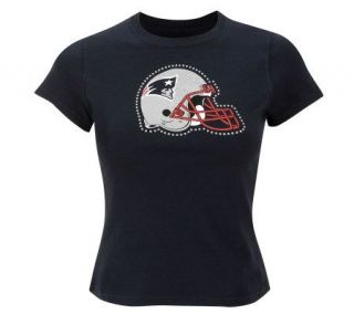NFL New England Patriots Girls (7 16) Helmet T Shirt —