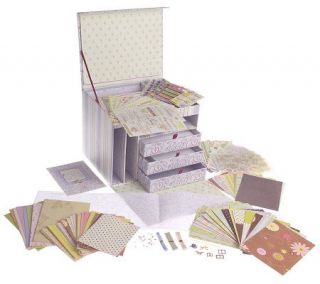 Brenda Walton Card Making & Embellishment Kit w/Cabinet —