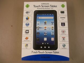 Craig CMP 738B Wireless 7 Touch Screen Android Tablet E Reader WiFi