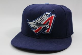 Anaheim Angels Navy Blue Red Copen 1999 Authentic New Era 59Fifty