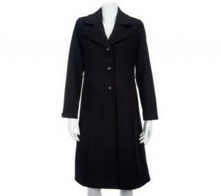 George Simonton Button Front Coat with Side Seam Detail   A227596