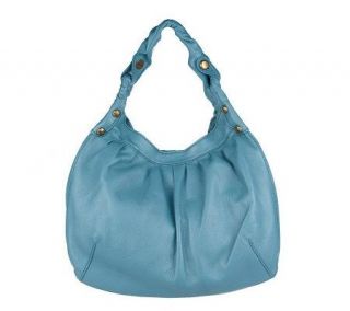 Lucky Brand Pebble Leather Hobo with Twisted Single Strap —