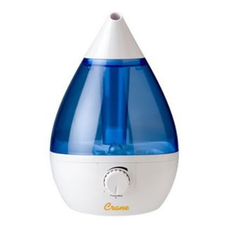 Crane Drop Shape Cool Mist Humidifier (Blue and White)