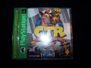Sony PlayStation PS1 Crash Team Racing CTR Video Game