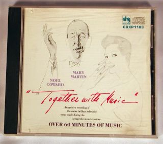 Noel Coward Mary Martin Together with Music Live