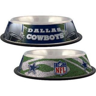 Dallas Cowboys Pet Bowl Dog Bowl Dog Food Dish Cat