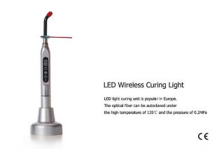 New dental equipment wireless cordless curing lamp light LED D1