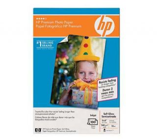 HP Premium Matte Photo Paper 4 x 6   100 Sheets —