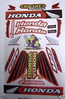 Sticker Kit 4 Honda CR50 CR60 CR80 CR85 CR125 CR250