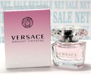 Versace Bright Crystal EDT 5ml Mini Woman New in Box