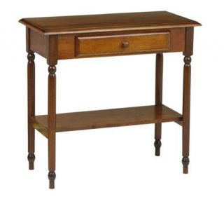 Knob Hill Solid Wood Table w/Drawer & Shelf byOffice Star   H123843