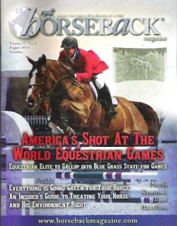 Horseback Magazine 8 10 Fear Craig Hamilton P Parelli