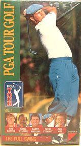 PGA Tour Golf Pro Lessons 3 VHS Set New Bonus Video