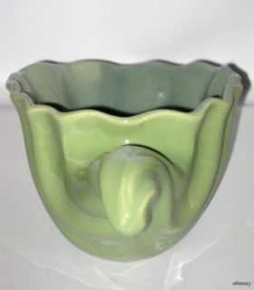 Beauce Pottery Beauceware Cornucopia Shell Planter Bowl 1950s