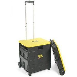 Dbest Cargo Storage Crate Rolling Wheels Carrier Lid