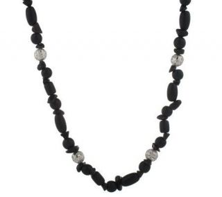 Artisan Crafted Sterling Tagua Nut and Shell 100 Necklace —