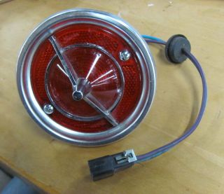 NOS 1963 63 Corvair Tail Light Assembly With Trim Spyder Monza