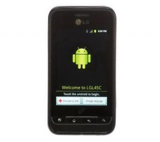LG Optimus Prepaid Phone 3G , Wi Fi , 3.2MP Camera & 30 Days NET10