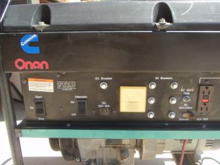 Cummins Onan Pro 6000E Portable Gas Powered 6KW 60Hz 14HP Elite 140