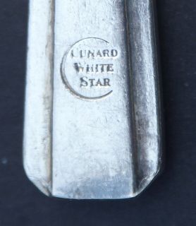 Cunard White Star Line (1934 1950) Fish Knife from the RMS Queen Mary