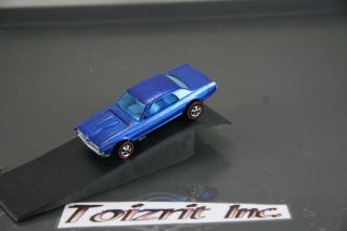 Redline Hot Wheels: Custom Cougar in Blue HK with BLUE interior!!!