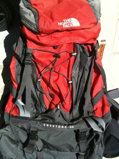 The North Face Crestone 60 Internal Frame Backpack M L Excellent Shape