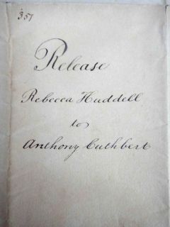1815 Antique Anthony Cuthbert Philadelphia PA Huddell