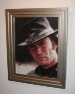 Clint Eastwood RARE Signed Large Autograph Pale Rider Aftal Dealer