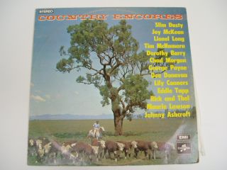 Country Encores Chad Morgan Lionel Long LP Record