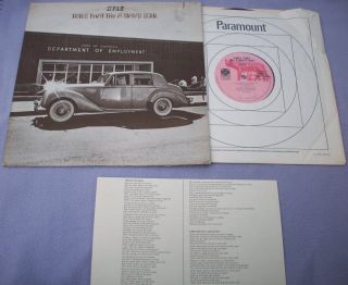 KYLE Times That Try A Mans Soul USA PARAMOUNT LP Country Rock