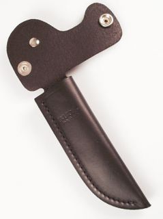 Buck 105 Pathfinder Knife Black Leather Sheath 0105