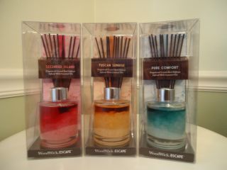  WoodWick Escape Crystal Reed Diffuser
