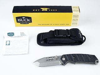 Buck Tops Csar T Tactical Knife 095 0095BKSTP B