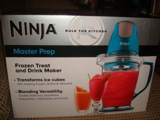 NIB Ninja Master Prep Blender Frozen Treat & Drink Maker QB750PB