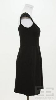 Cynthia Cynthia Steffe Black Cap Sleeve Dress Size 4