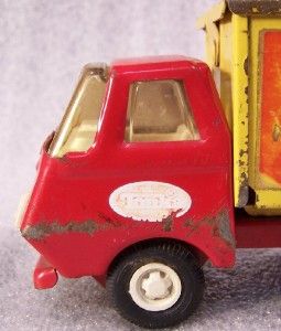 1976 77 Tonka Cube Truck 997 Played with Condition Tilting Box Oval