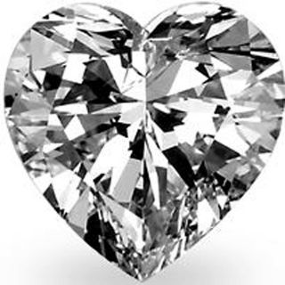  Brilliant Heart Shape Loose Diamond I SI1 6 01 x 5 68 2 93mm