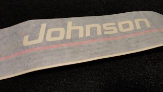 COWLING DECAL SET 433035 JOHNSON COLT 1 2HP OUTBOARD MOTOR ENGINE COWL