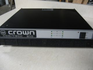 Crown com Tech 210 Amplifier