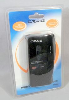 Craig Micro Cassette Recorder CR8003 VOX Voice Activated Recording NIP