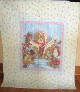 Daisy Kingdom Prequilted Once Upon A Time Fabric Panel