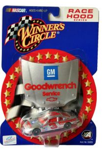 Dale Earnhardt 3 Race Hood Series Goodwrench Silver WC