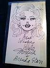 Dale Messick Brenda Starr Artist Authentic Autographed Original